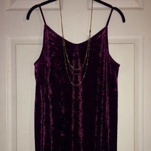 Crushed Velvet Slip